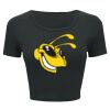 Ladies' Poly-Cotton Crop T-Shirt Thumbnail