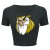 Ladies' Poly-Cotton Crop T-Shirt Thumbnail