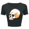 Ladies' Poly-Cotton Crop T-Shirt Thumbnail