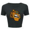 Ladies' Poly-Cotton Crop T-Shirt Thumbnail