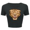 Ladies' Poly-Cotton Crop T-Shirt Thumbnail