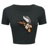 Ladies' Poly-Cotton Crop T-Shirt Thumbnail