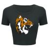 Ladies' Poly-Cotton Crop T-Shirt Thumbnail