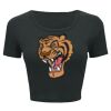 Ladies' Poly-Cotton Crop T-Shirt Thumbnail