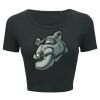 Ladies' Poly-Cotton Crop T-Shirt Thumbnail