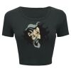 Ladies' Poly-Cotton Crop T-Shirt Thumbnail