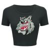 Ladies' Poly-Cotton Crop T-Shirt Thumbnail