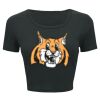 Ladies' Poly-Cotton Crop T-Shirt Thumbnail
