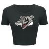 Ladies' Poly-Cotton Crop T-Shirt Thumbnail