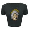 Ladies' Poly-Cotton Crop T-Shirt Thumbnail