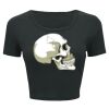 Ladies' Poly-Cotton Crop T-Shirt Thumbnail