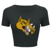 Ladies' Poly-Cotton Crop T-Shirt Thumbnail