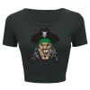 Ladies' Poly-Cotton Crop T-Shirt Thumbnail