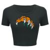 Ladies' Poly-Cotton Crop T-Shirt Thumbnail