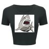 Ladies' Poly-Cotton Crop T-Shirt Thumbnail