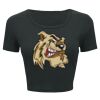 Ladies' Poly-Cotton Crop T-Shirt Thumbnail