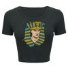 Ladies' Poly-Cotton Crop T-Shirt Thumbnail