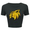 Ladies' Poly-Cotton Crop T-Shirt Thumbnail