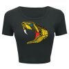 Ladies' Poly-Cotton Crop T-Shirt Thumbnail