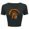Ladies' Poly-Cotton Crop T-Shirt Thumbnail