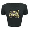 Ladies' Poly-Cotton Crop T-Shirt Thumbnail