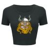 Ladies' Poly-Cotton Crop T-Shirt Thumbnail