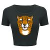 Ladies' Poly-Cotton Crop T-Shirt Thumbnail
