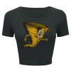 Ladies' Poly-Cotton Crop T-Shirt Thumbnail
