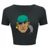 Ladies' Poly-Cotton Crop T-Shirt Thumbnail