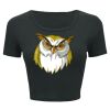 Ladies' Poly-Cotton Crop T-Shirt Thumbnail