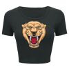 Ladies' Poly-Cotton Crop T-Shirt Thumbnail
