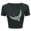 Ladies' Poly-Cotton Crop T-Shirt Thumbnail