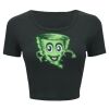 Ladies' Poly-Cotton Crop T-Shirt Thumbnail
