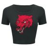 Ladies' Poly-Cotton Crop T-Shirt Thumbnail