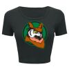 Ladies' Poly-Cotton Crop T-Shirt Thumbnail