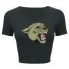 Ladies' Poly-Cotton Crop T-Shirt Thumbnail