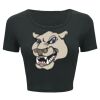 Ladies' Poly-Cotton Crop T-Shirt Thumbnail