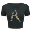 Ladies' Poly-Cotton Crop T-Shirt Thumbnail