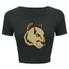 Ladies' Poly-Cotton Crop T-Shirt Thumbnail