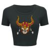 Ladies' Poly-Cotton Crop T-Shirt Thumbnail