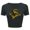 Ladies' Poly-Cotton Crop T-Shirt Thumbnail