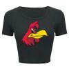 Ladies' Poly-Cotton Crop T-Shirt Thumbnail