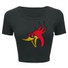 Ladies' Poly-Cotton Crop T-Shirt Thumbnail