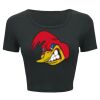 Ladies' Poly-Cotton Crop T-Shirt Thumbnail