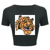 Ladies' Poly-Cotton Crop T-Shirt Thumbnail