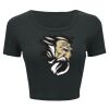Ladies' Poly-Cotton Crop T-Shirt Thumbnail