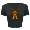 Ladies' Poly-Cotton Crop T-Shirt Thumbnail