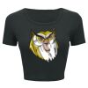 Ladies' Poly-Cotton Crop T-Shirt Thumbnail