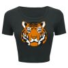 Ladies' Poly-Cotton Crop T-Shirt Thumbnail