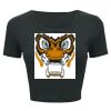 Ladies' Poly-Cotton Crop T-Shirt Thumbnail